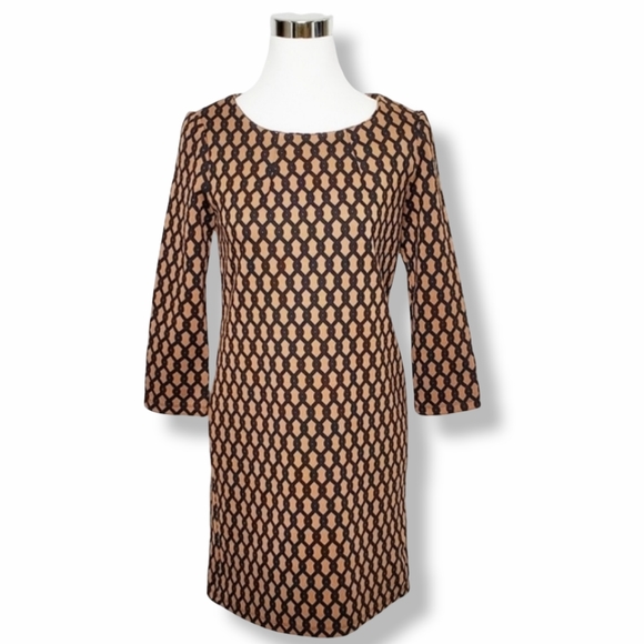 Vivienne Tam Geometric Shift Career Dress Size 4 - Picture 1 of 7
